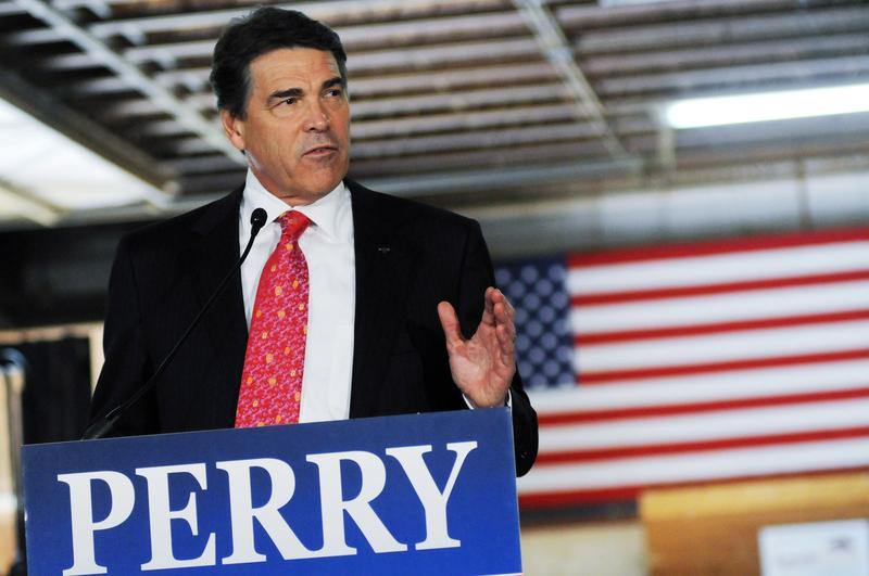 Republican presidential candidate Rick Perry.